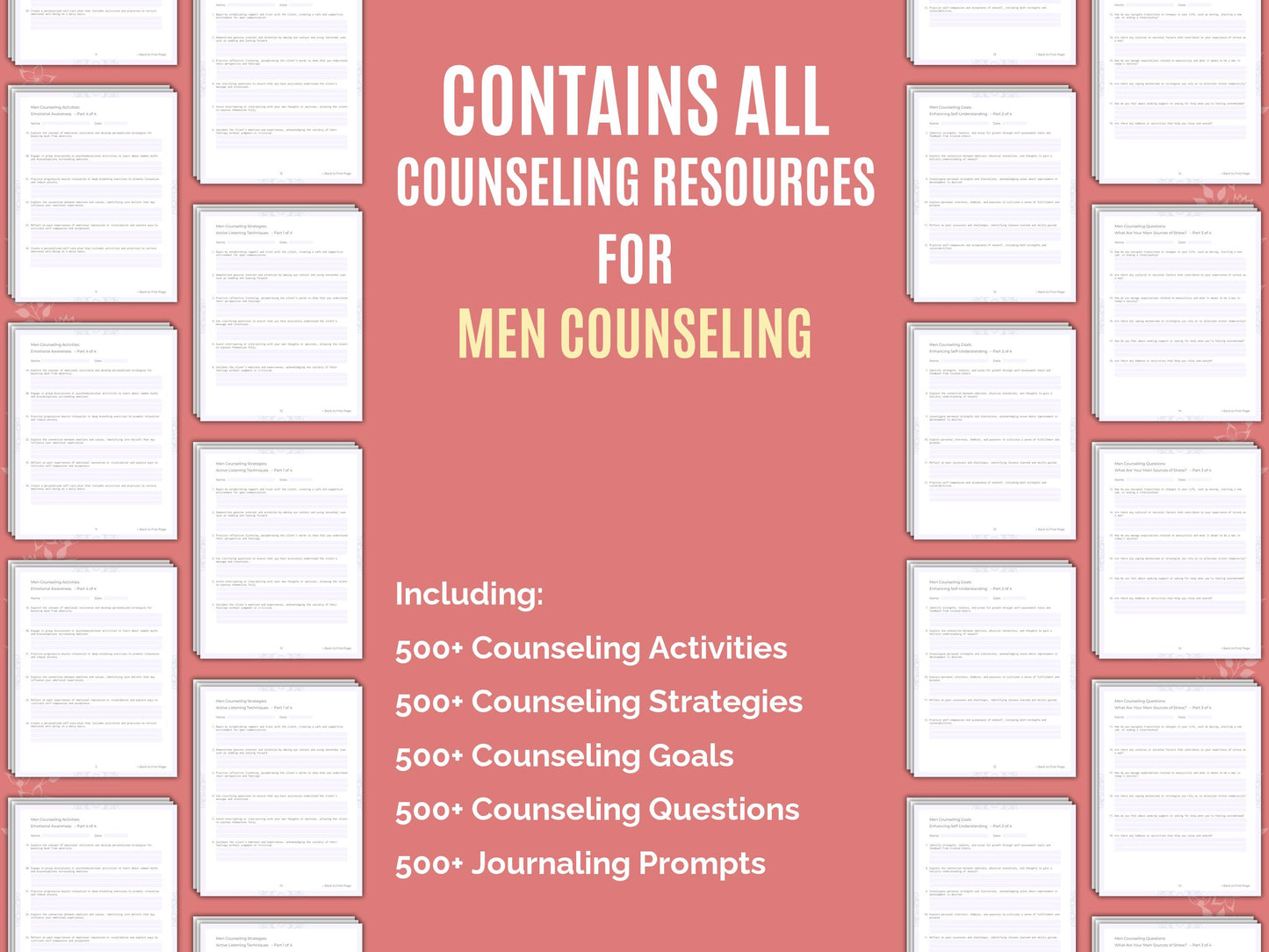 Men Tool, Mental Health, Men Resource, Men Workbook, Men Content, Men Bundle, Therapist, Men Counseling, Counselor, Men Template, Men Idea, Men Therapy, Men Worksheet