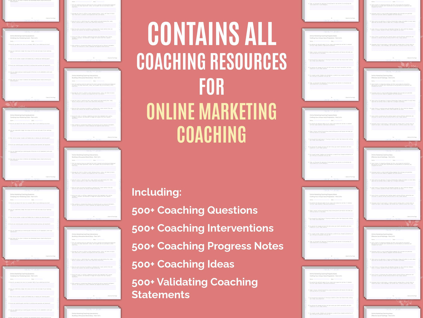 Coaching Ideas Worksheets