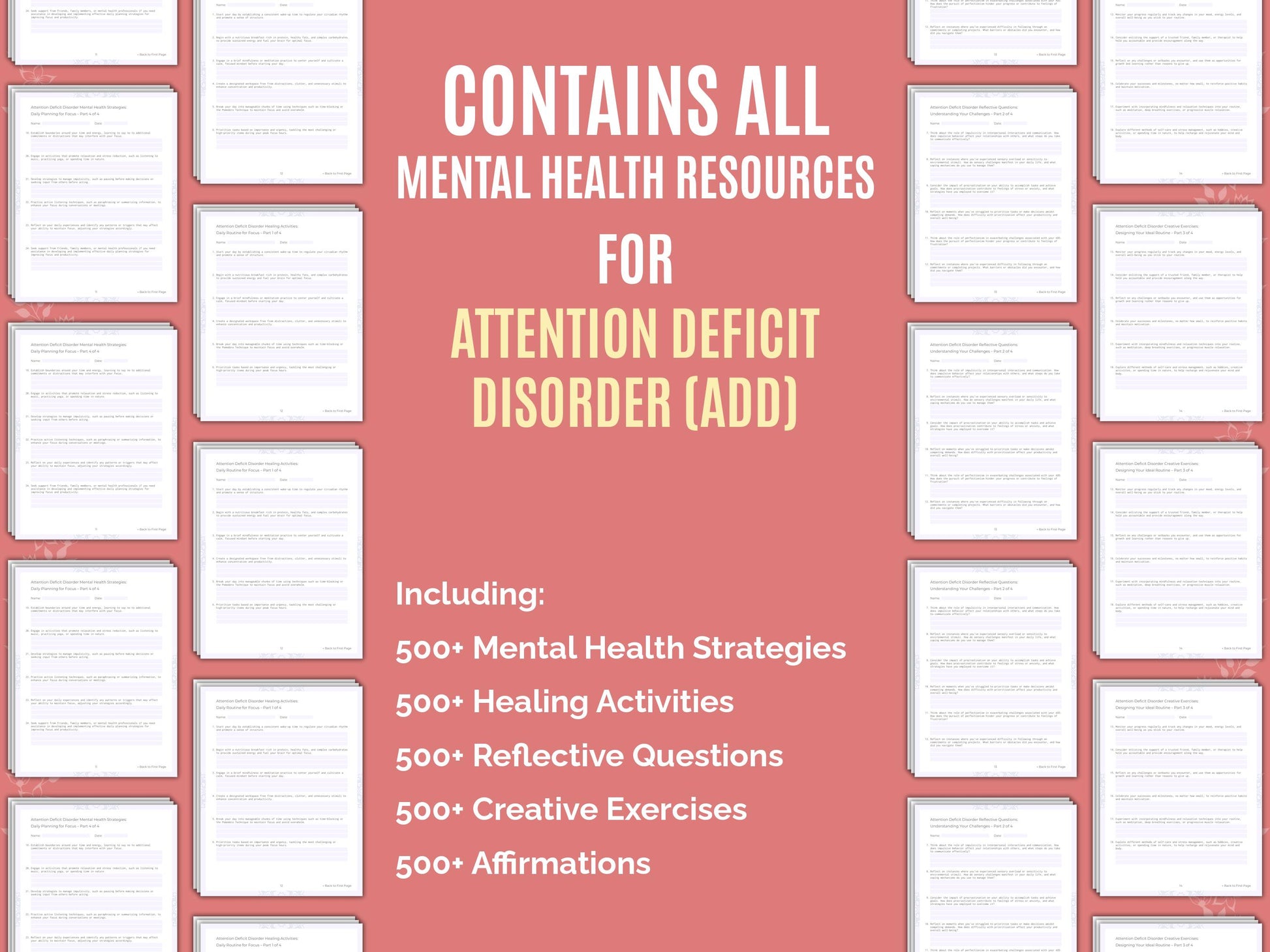 Mental Health Strategies Workbook