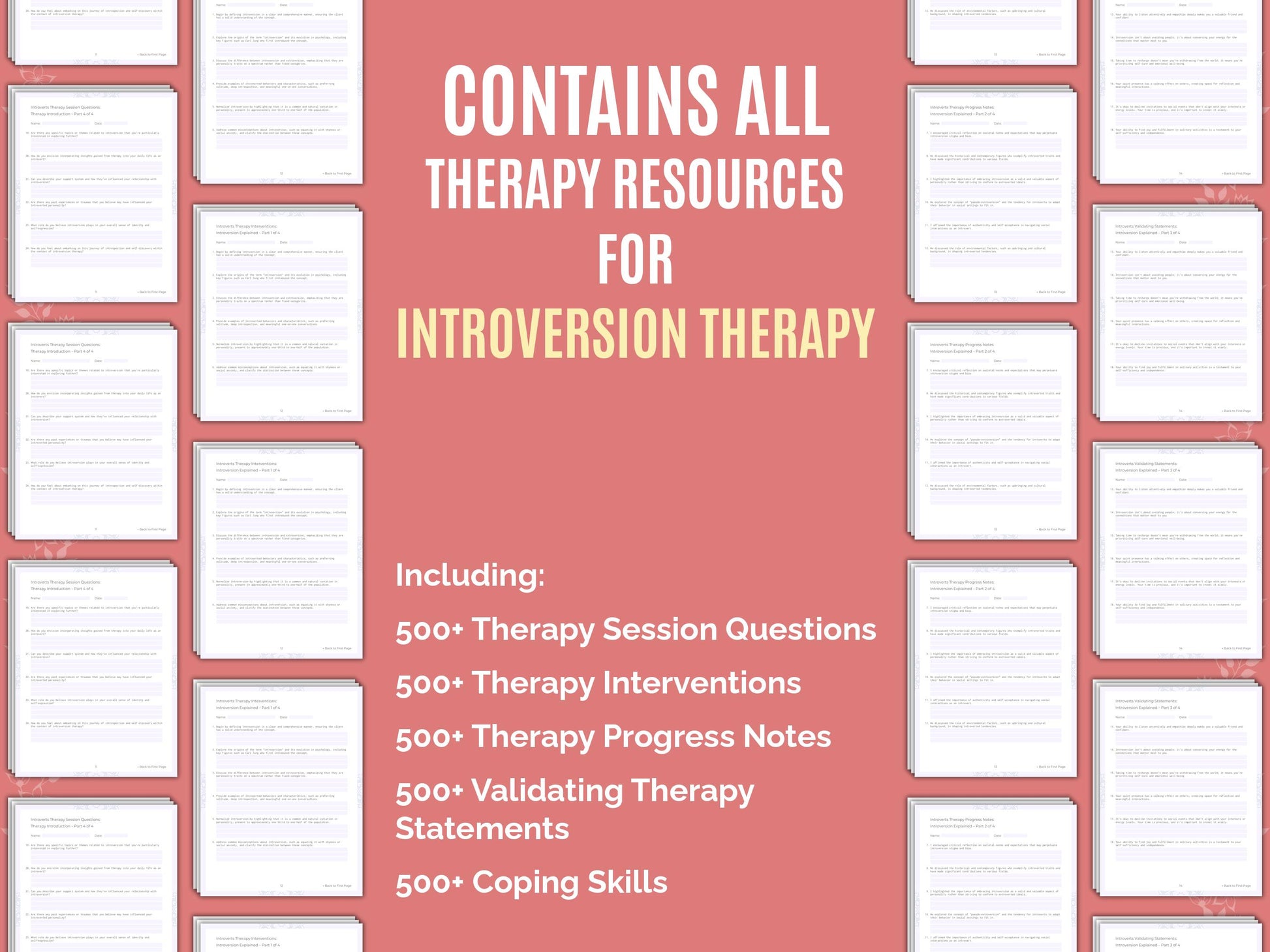 Validating Therapy Statements Resource