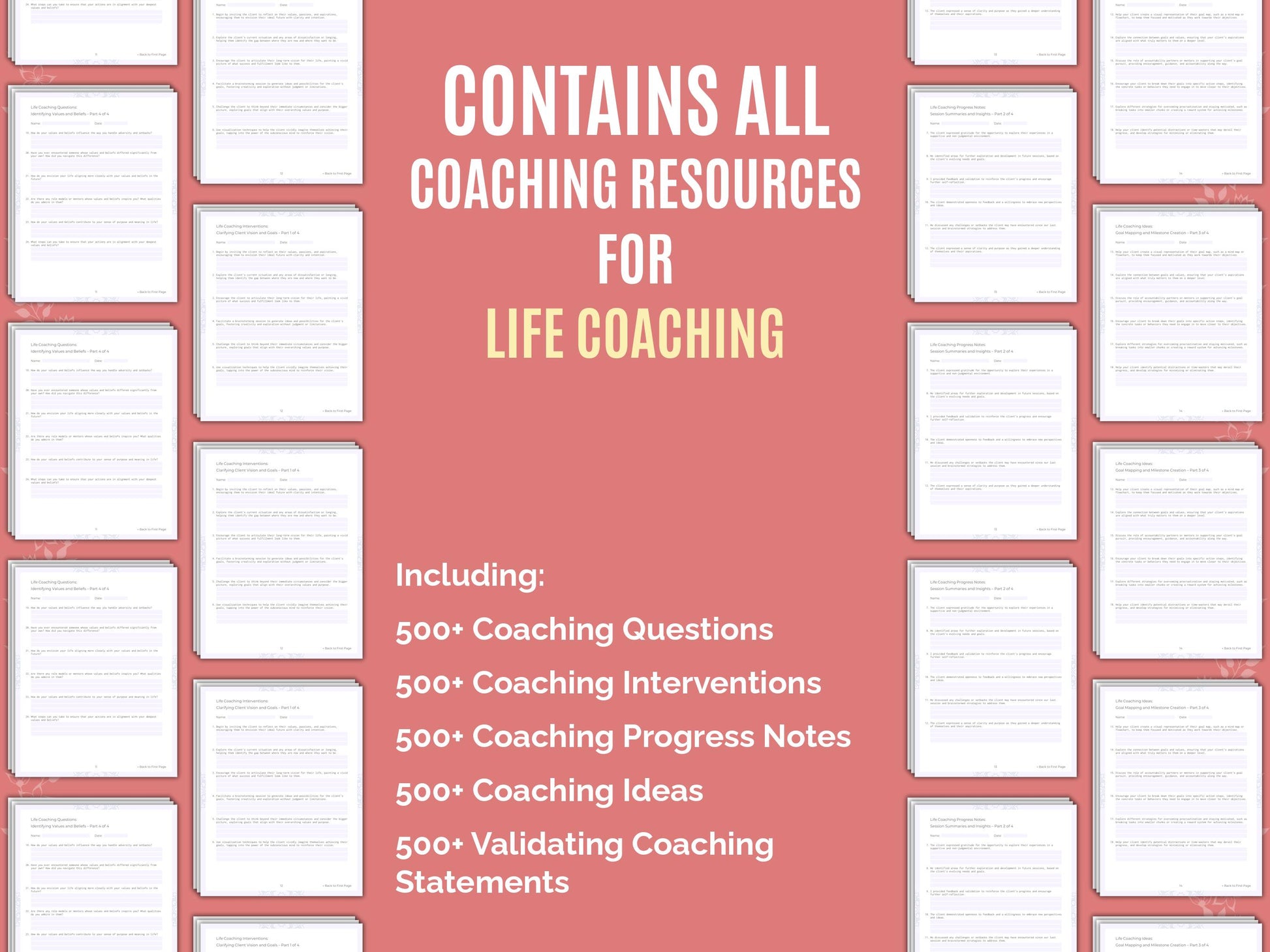 Coaching Progress Notes Worksheets