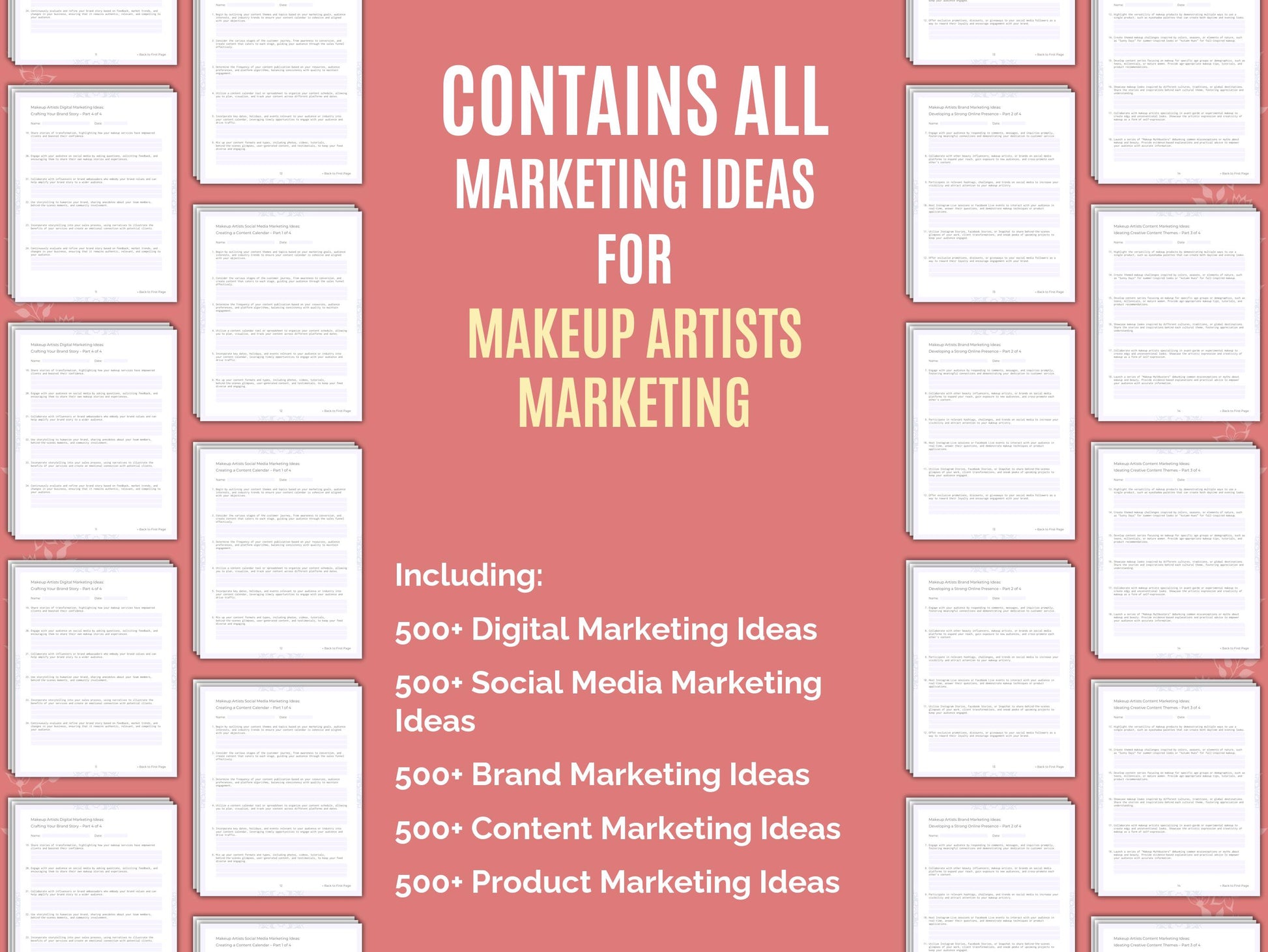 Product Marketing Ideas Workbook