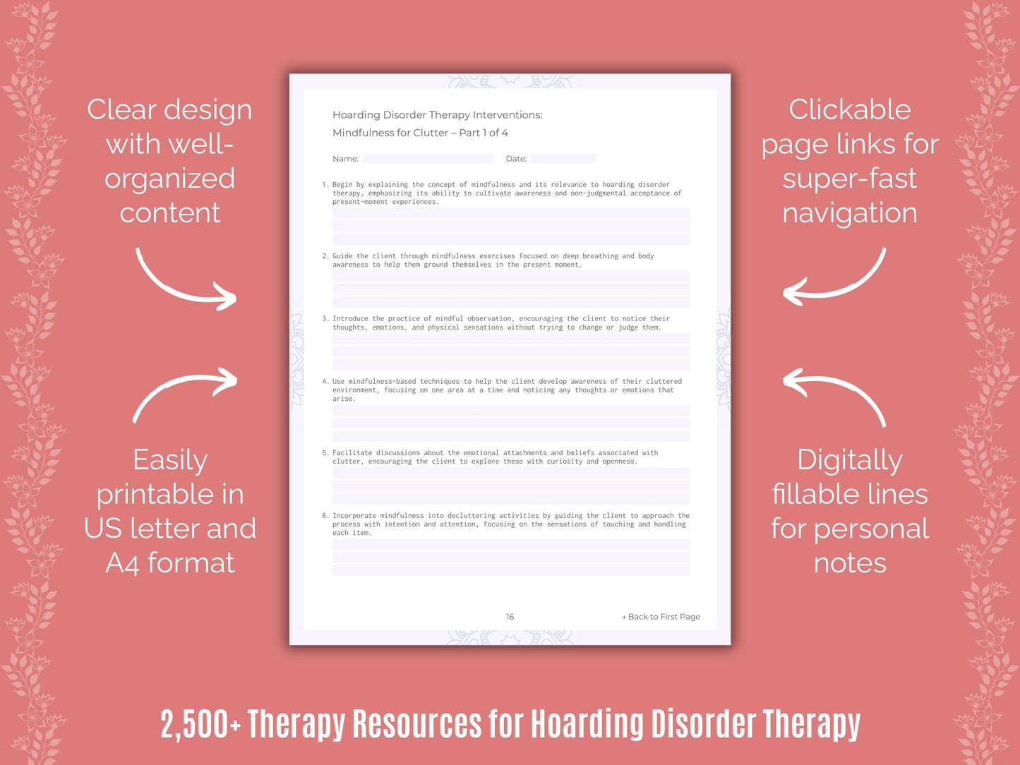 Validating Therapy Statements Workbook