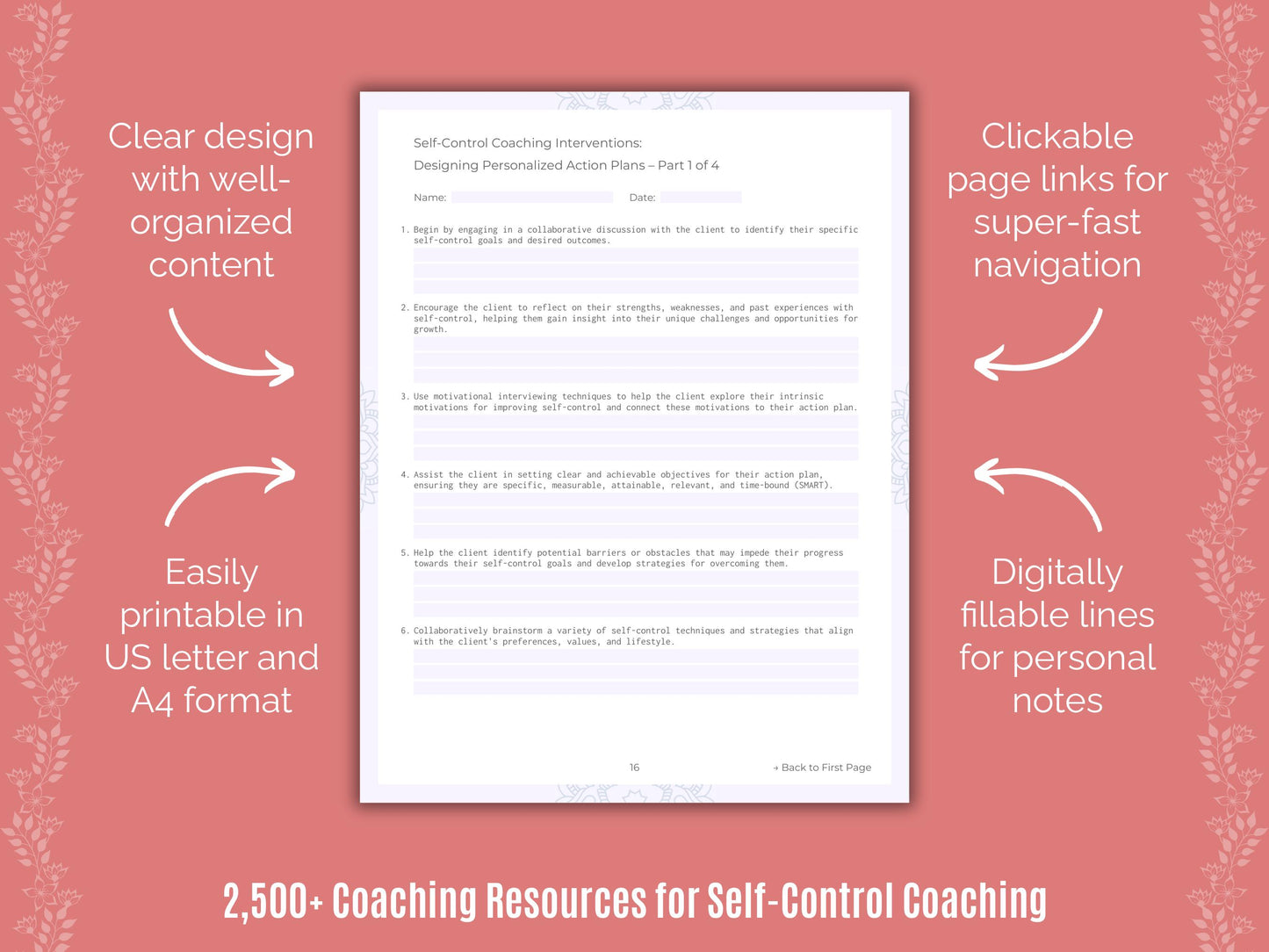 Coaching Progress Notes Resource