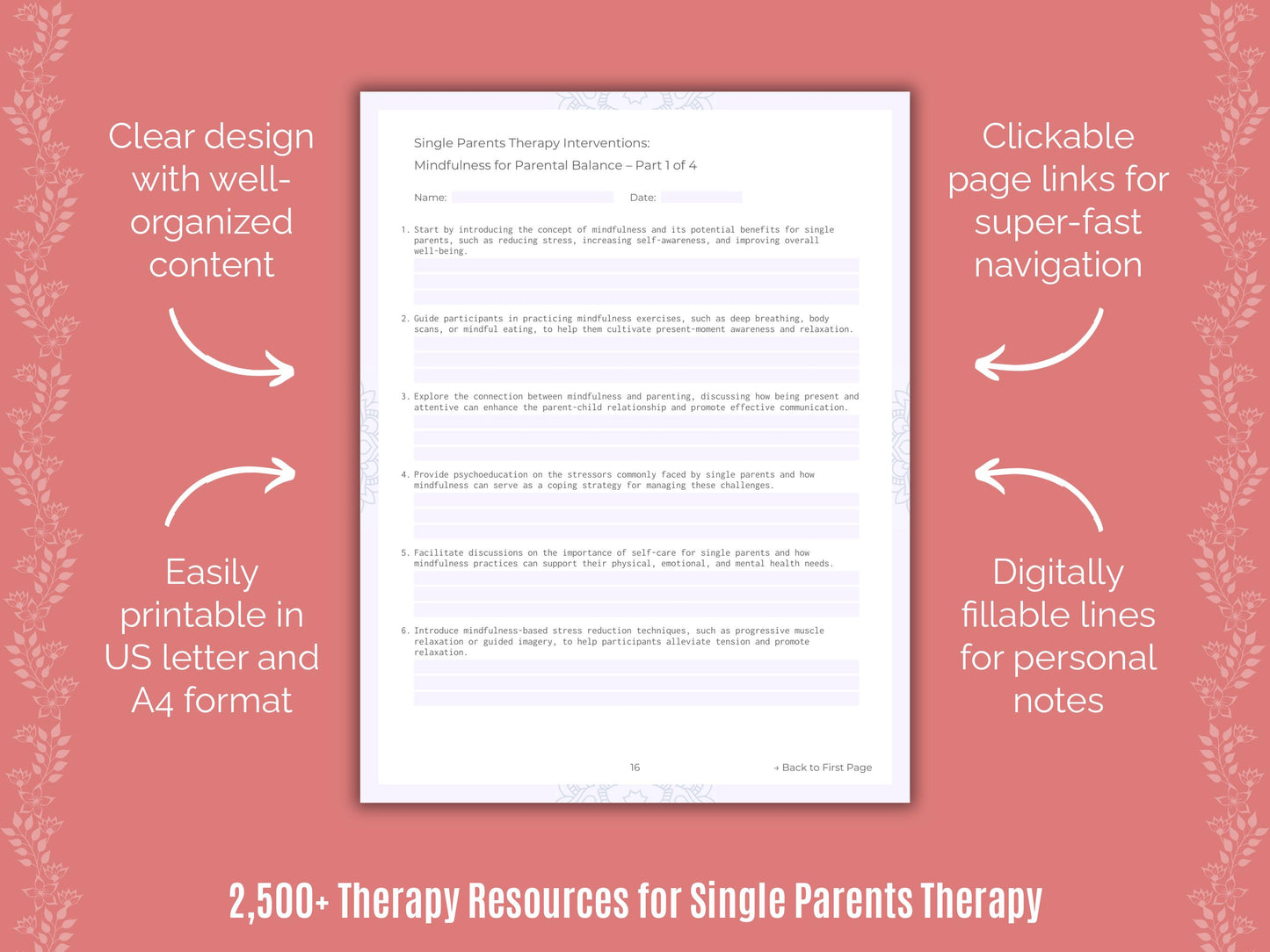 Therapy Progress Notes Workbook