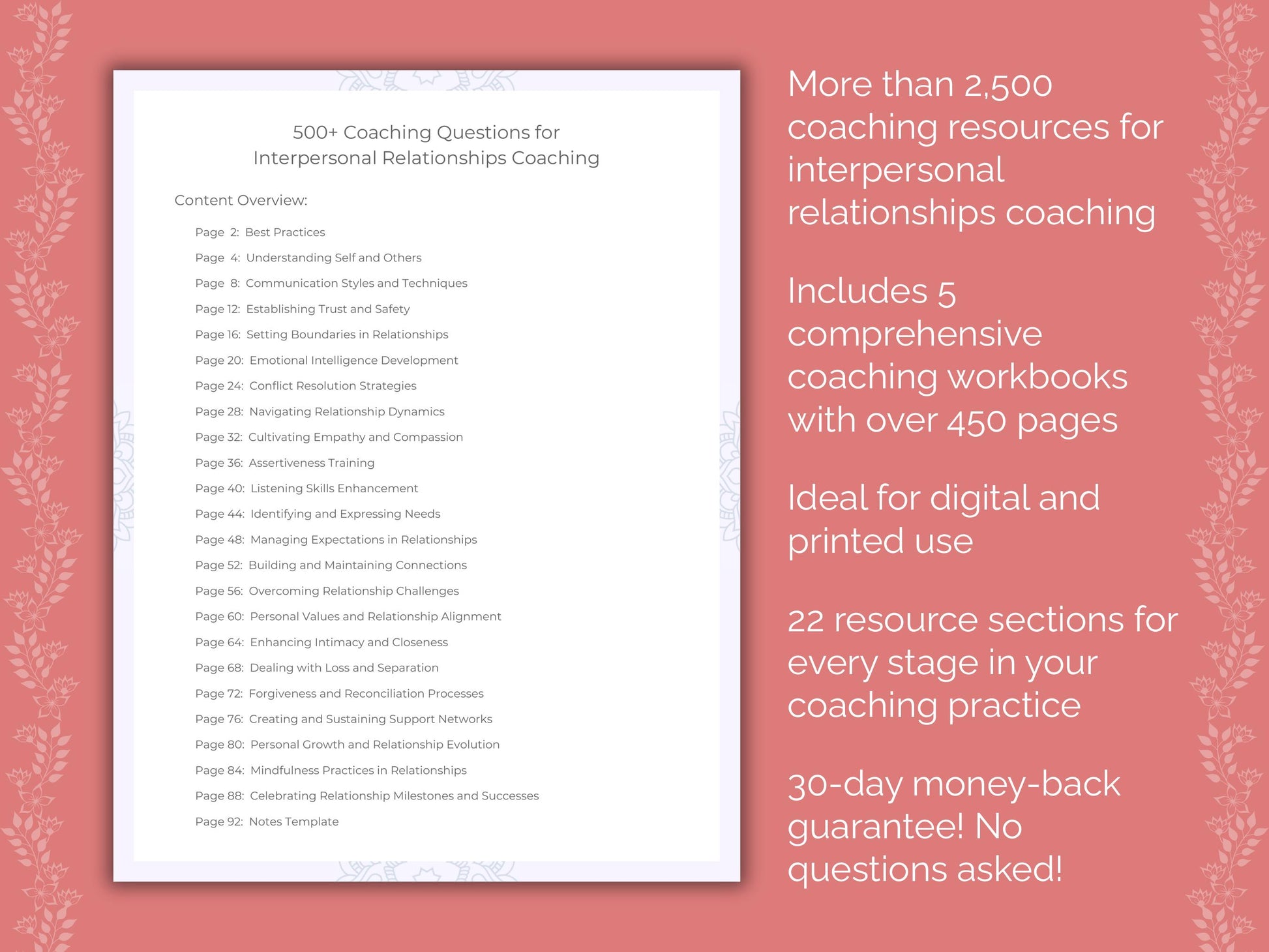 Validating Coaching Statements Resource