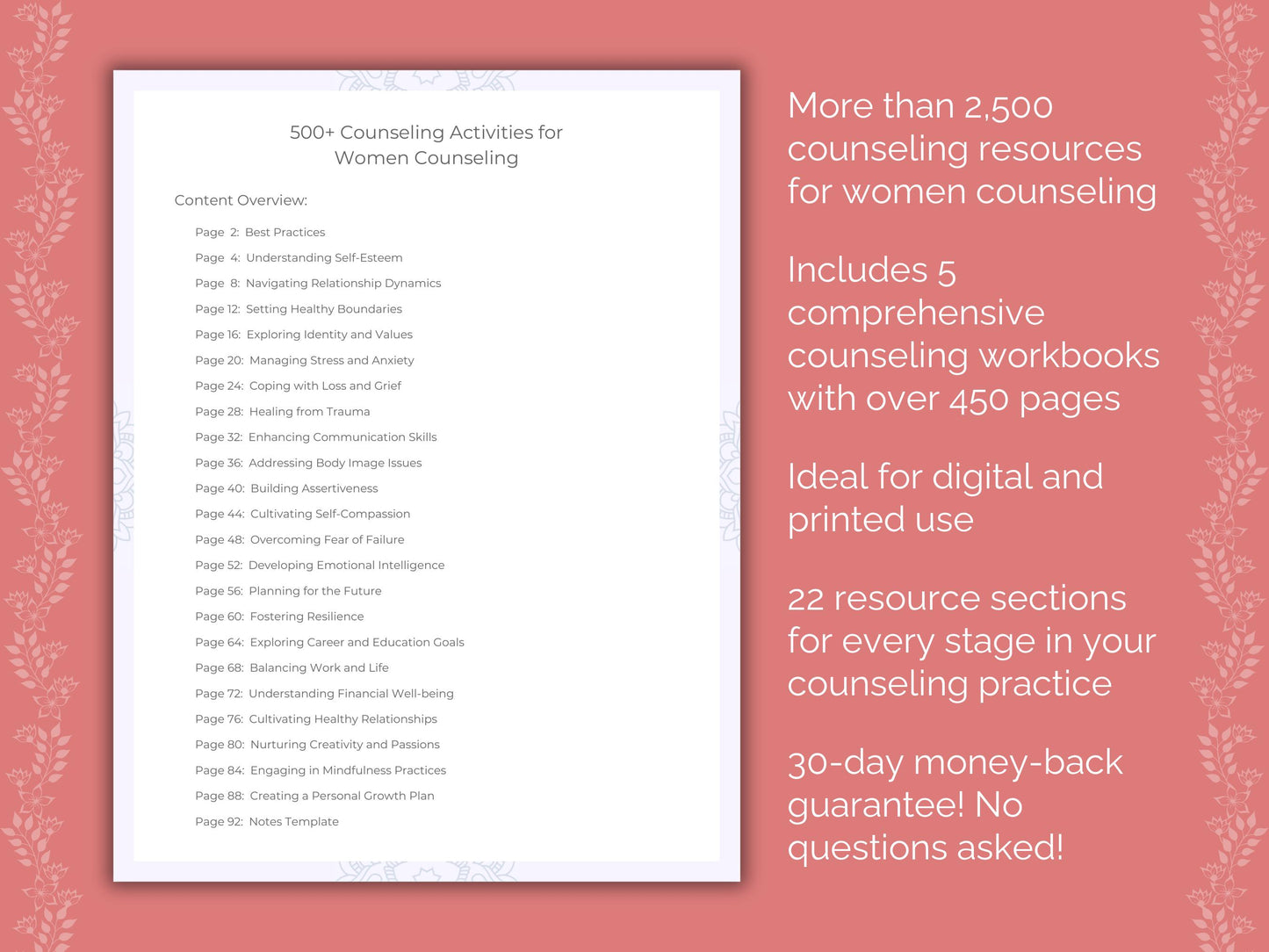 Women Resource, Women Worksheet, Women Bundle, Mental Health, Women Tool, Women Therapy, Women Content, Women Counseling, Women Template, Women Idea, Women Workbook, Counselor, Therapist