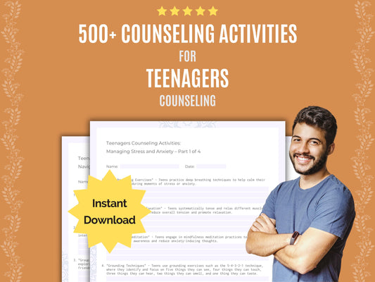 Teenagers Counseling Activities Workbook