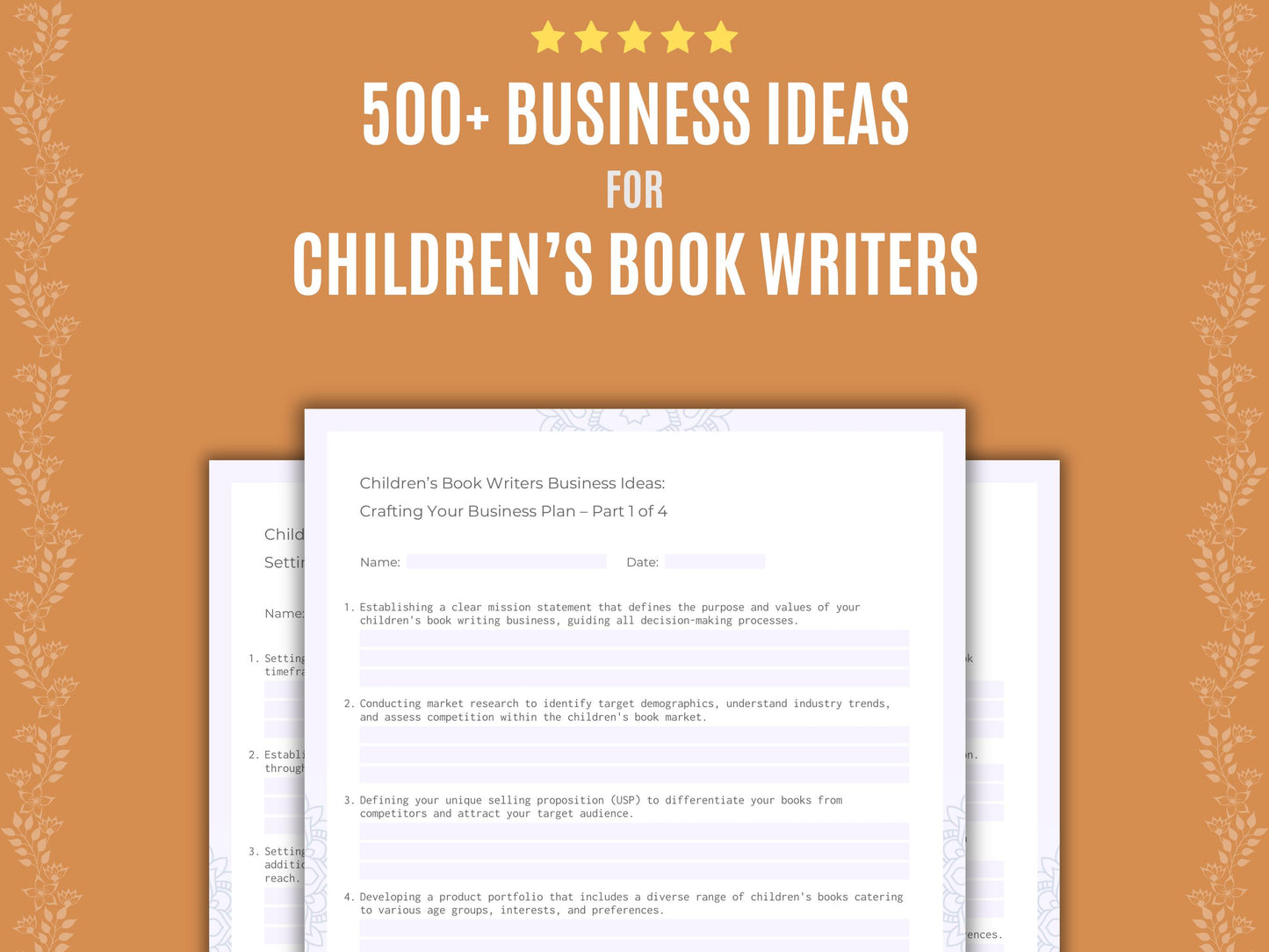 Children’s Book Writers Business