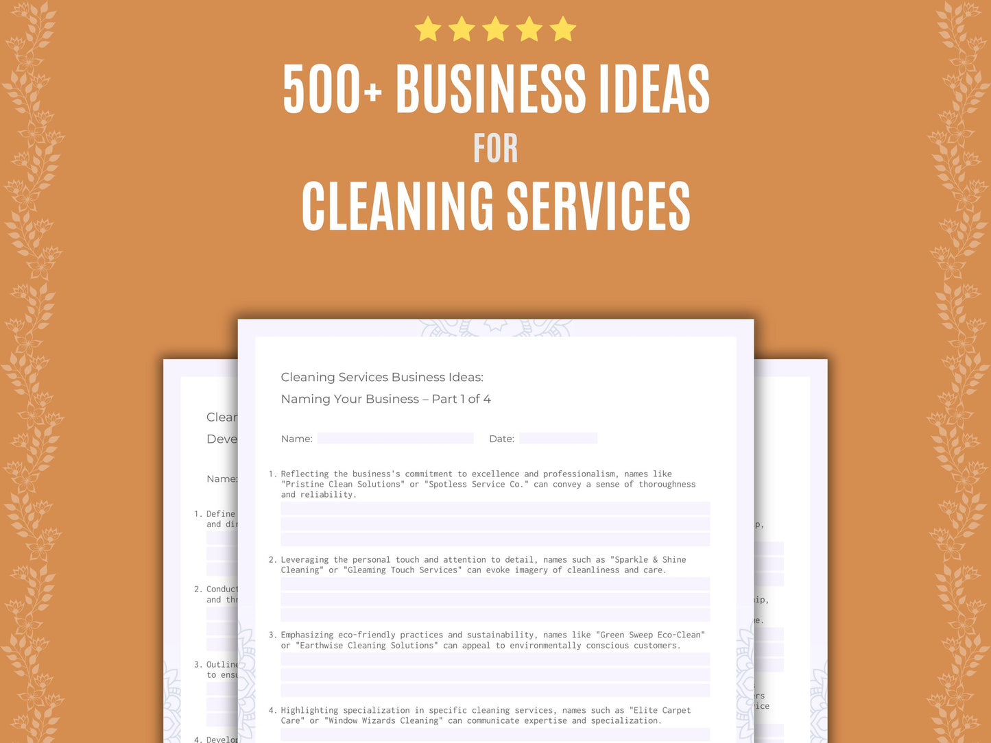 Cleaning Services Business Ideas Resource