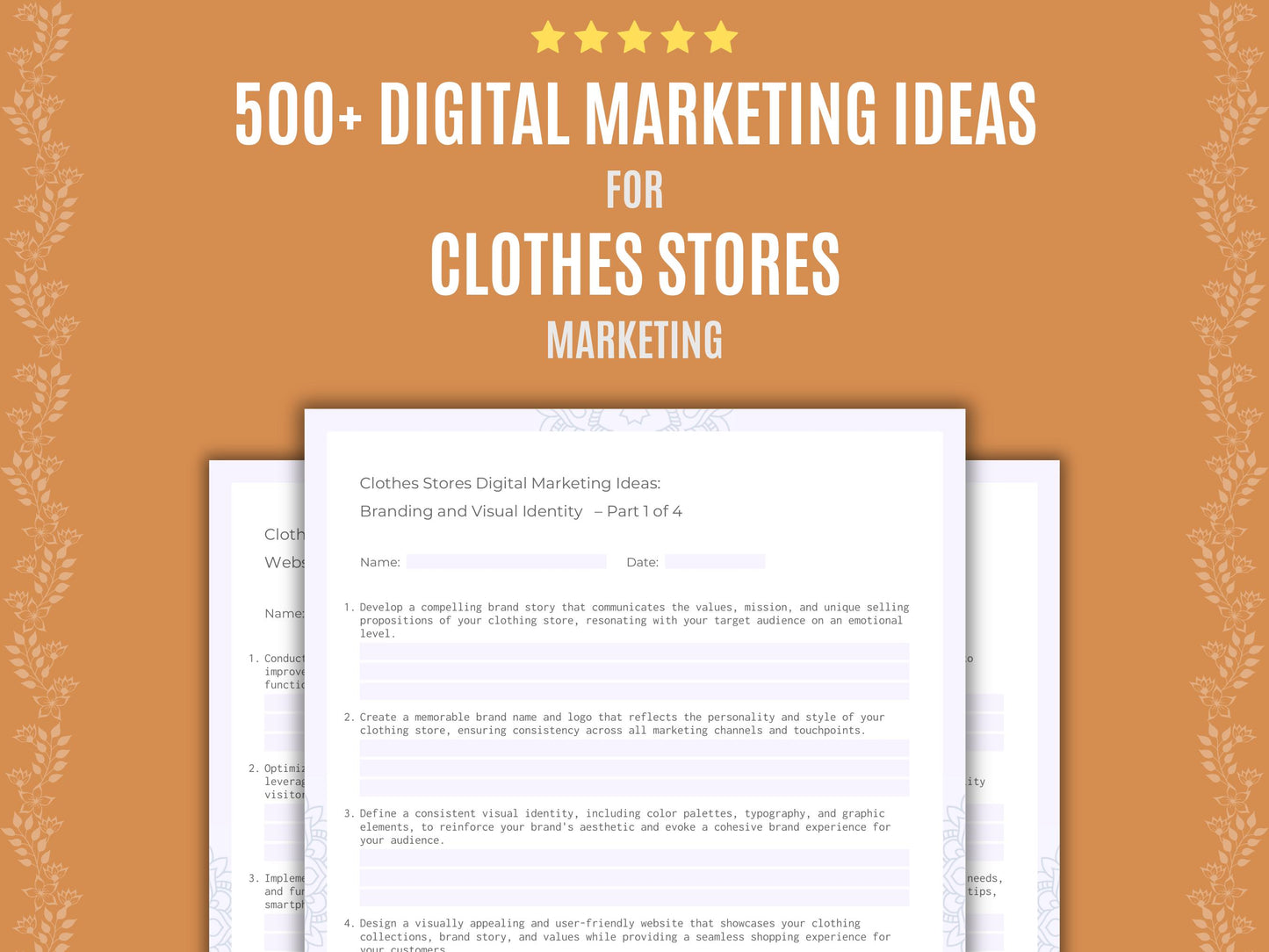 Clothes Stores Marketing Resource