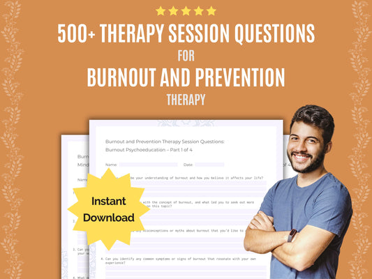 Burnout and Prevention Therapy Resource
