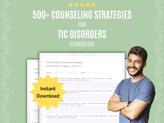 Tic Disorders Counseling Worksheets