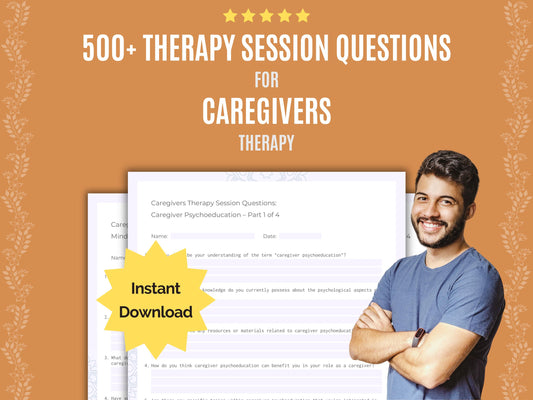 Caregivers Therapy Session Questions Workbook