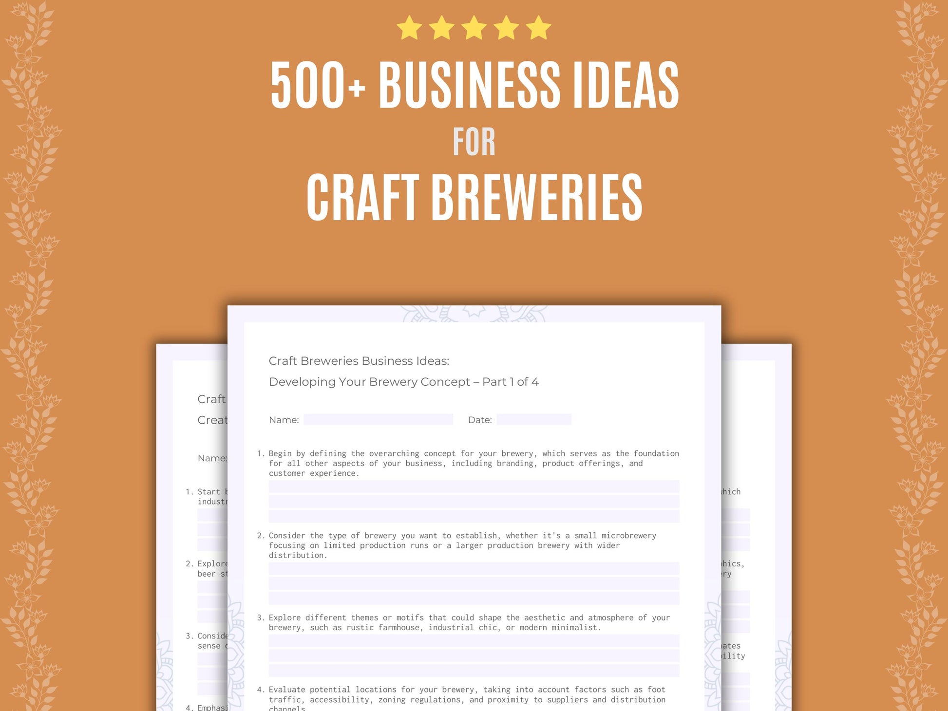 Craft Breweries Business Ideas