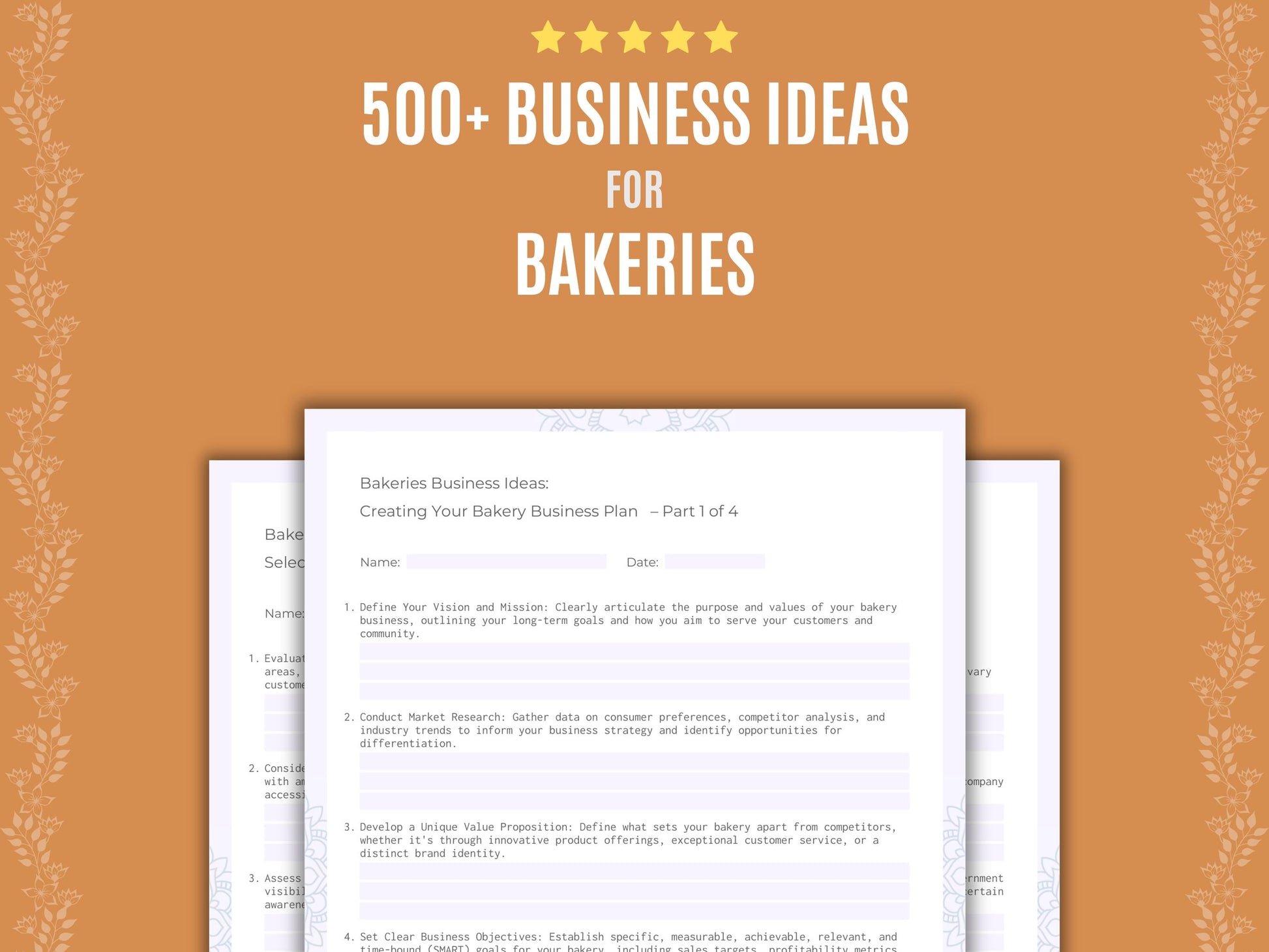 Bakeries Business Ideas Resource