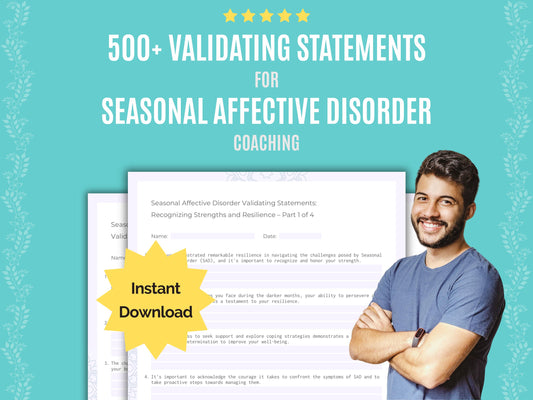 Seasonal Affective Disorder Coaching Worksheets