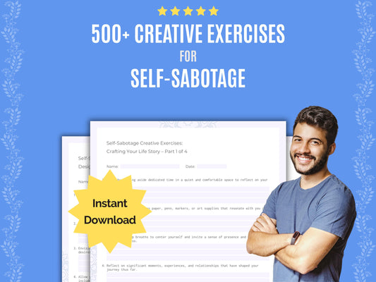 Self-Sabotage Mental Health Workbook