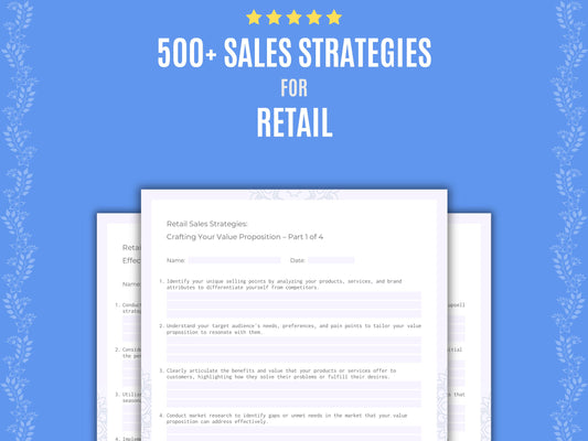 Retail Business Worksheets