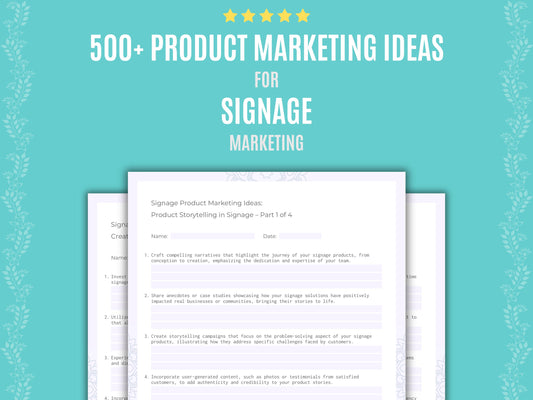 Signage Marketing Workbook