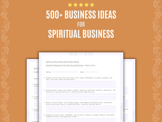 Spiritual Business Business Ideas