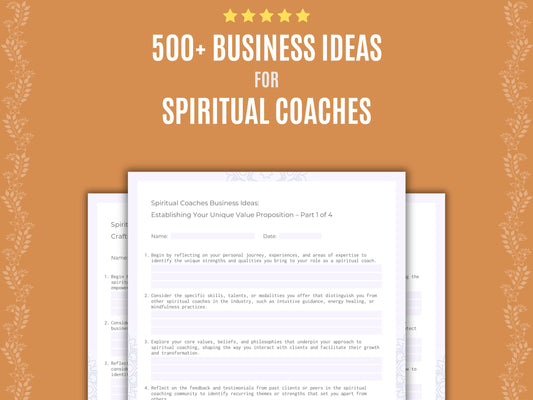 Spiritual Coaches Business Ideas