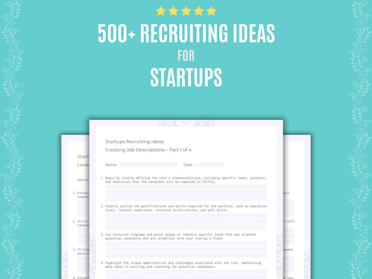 Startups Recruiting Ideas