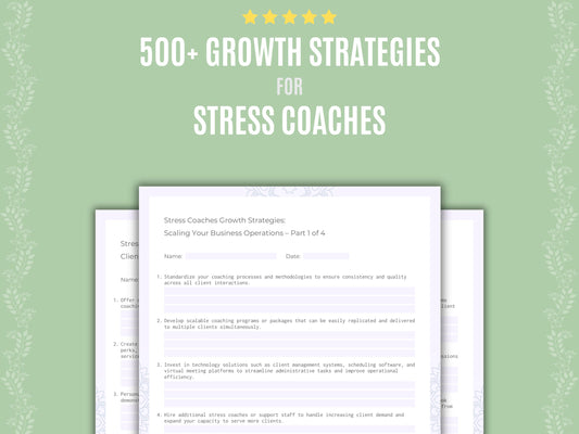 Stress Coaches Business Resource