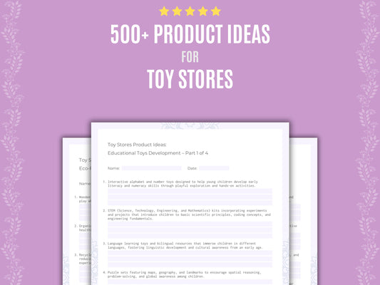 Toy Stores Product Ideas Resource
