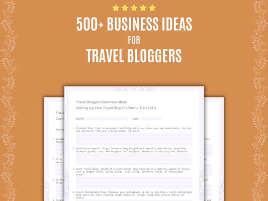 Travel Bloggers Business