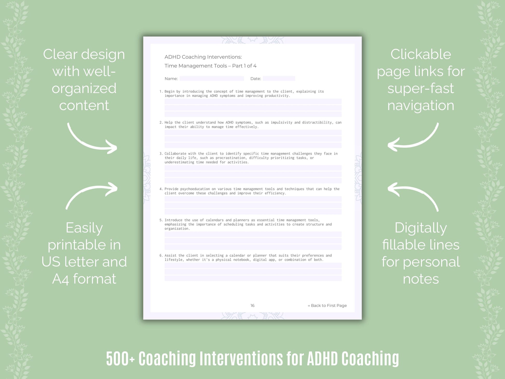 ADHD Coaching Resource