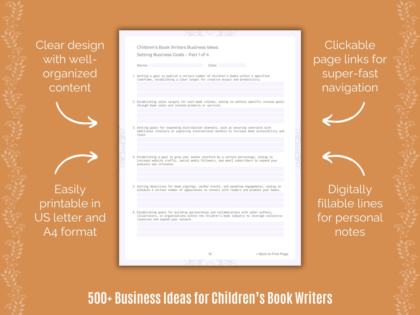 Children’s Book Writers Business Ideas