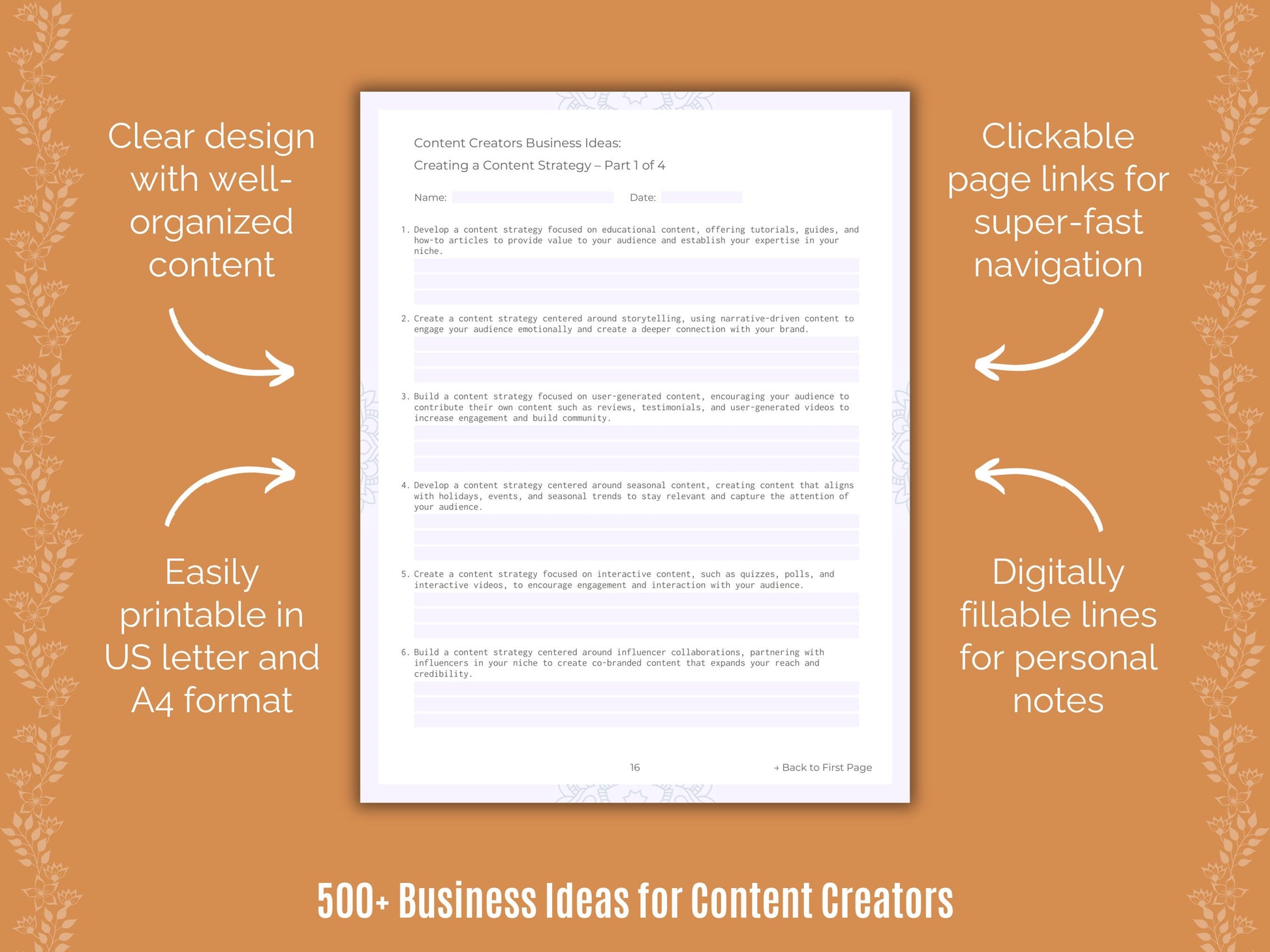 Content Creators Business Resource