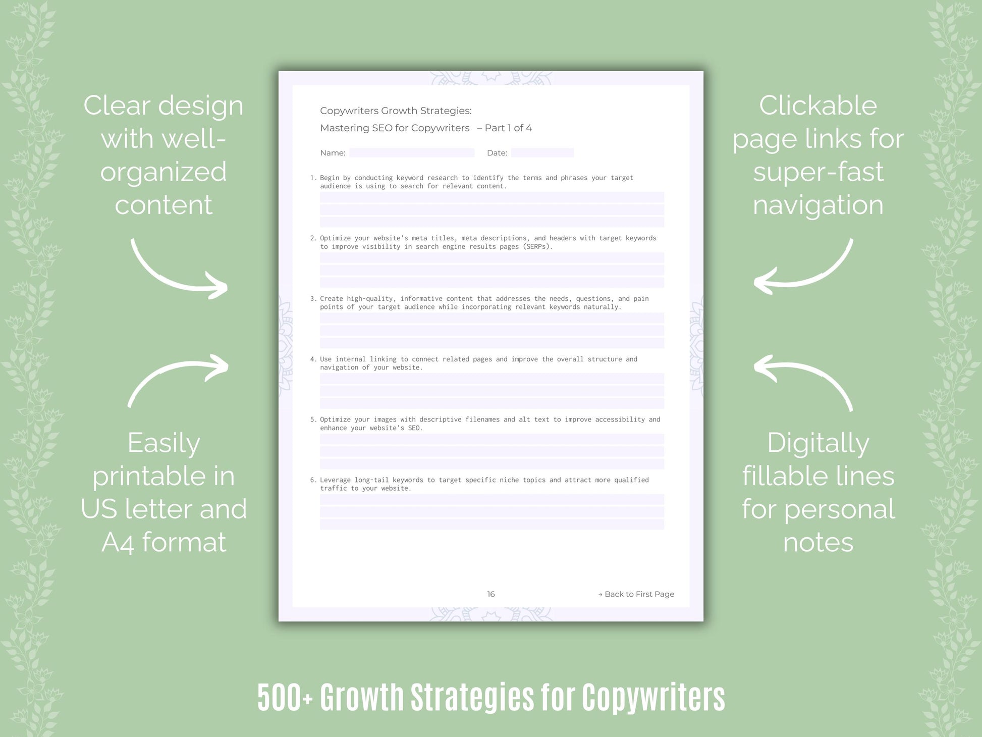 Copywriters Growth Strategies