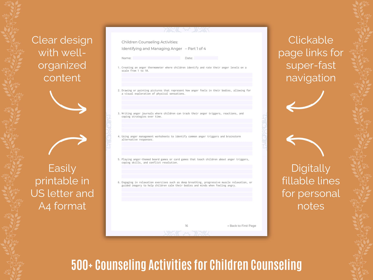 Children Counseling Workbook