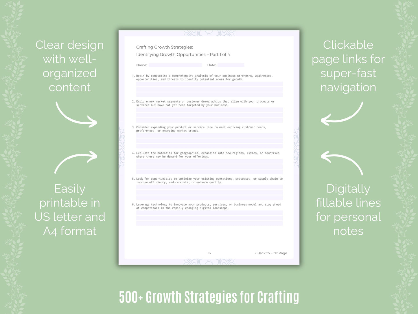 Crafting Growth Strategies