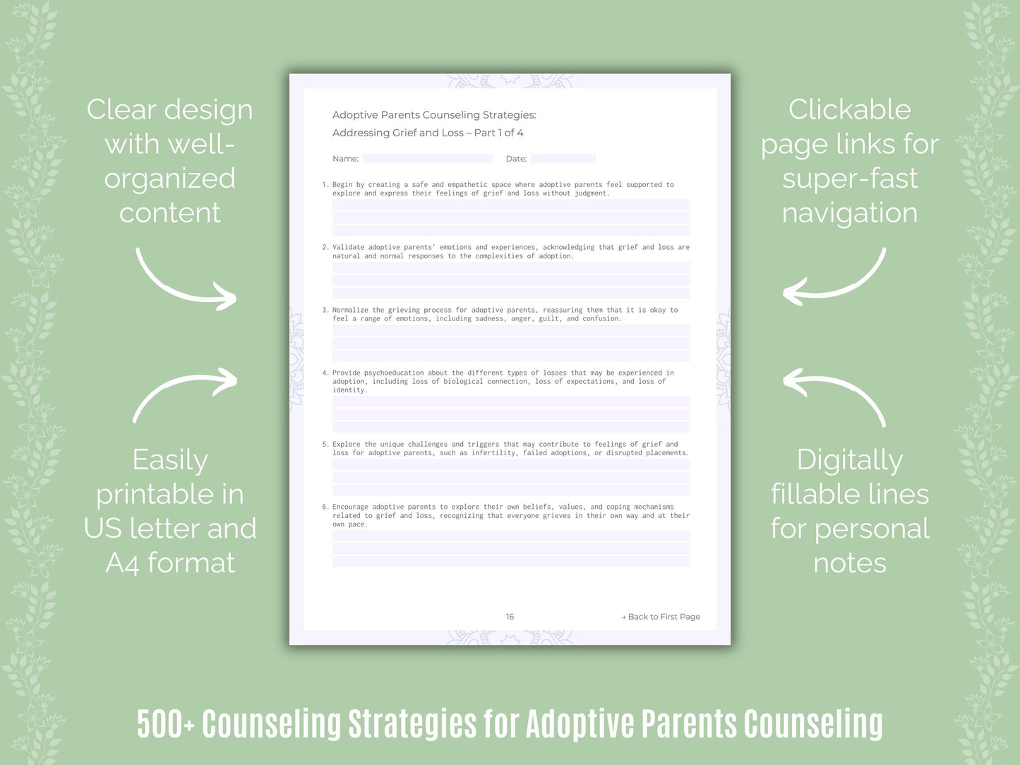Adoptive Parents Counseling Resource
