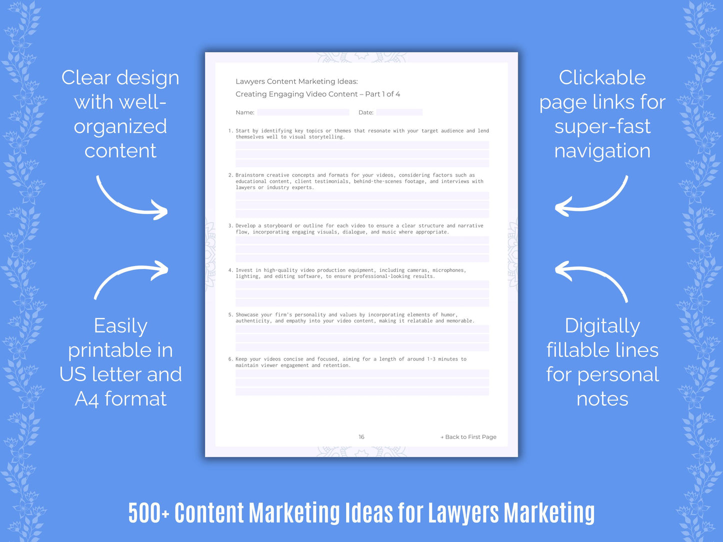 Lawyers Content Marketing Ideas