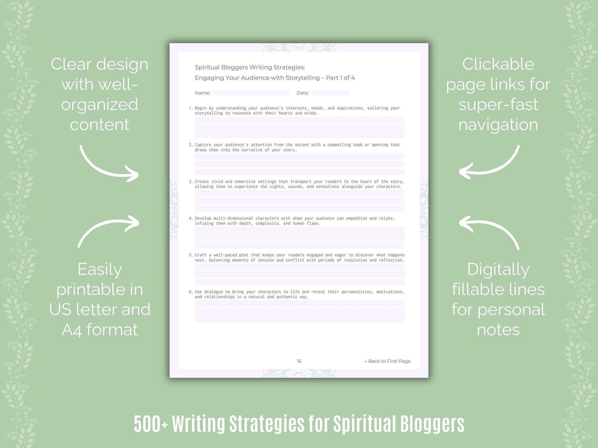 Spiritual Bloggers Writing Strategies