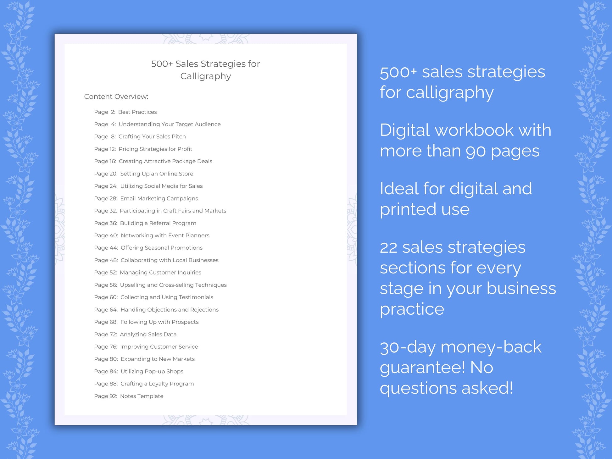Calligraphy Business Resource
