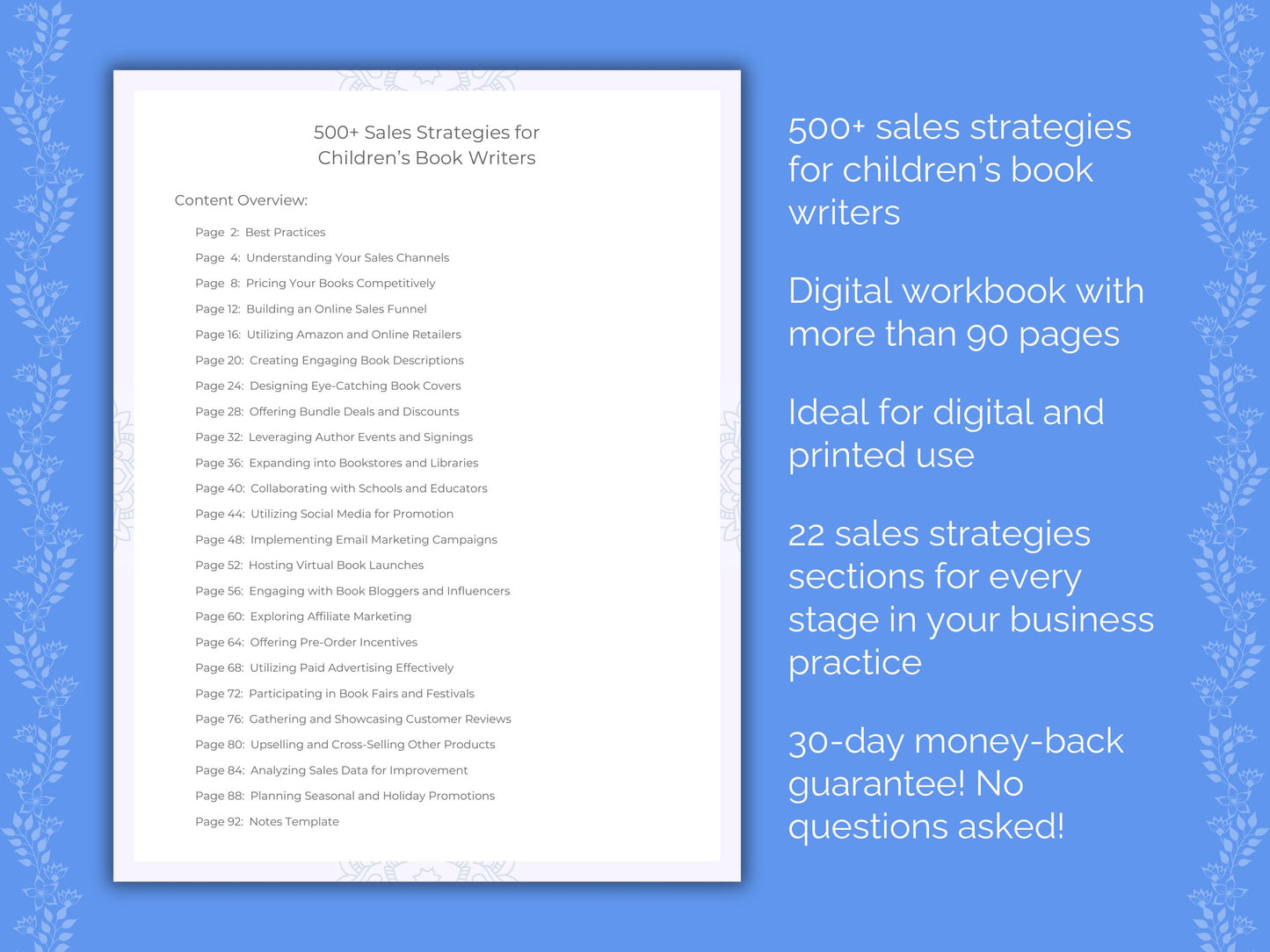 Children’s Book Writers Sales Strategies Resource