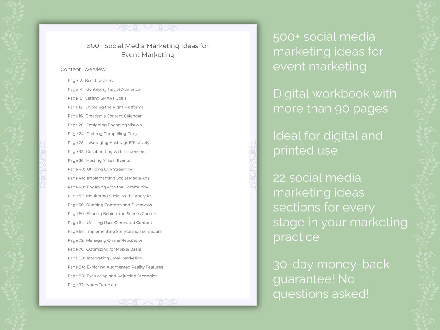 Event Marketing Workbook