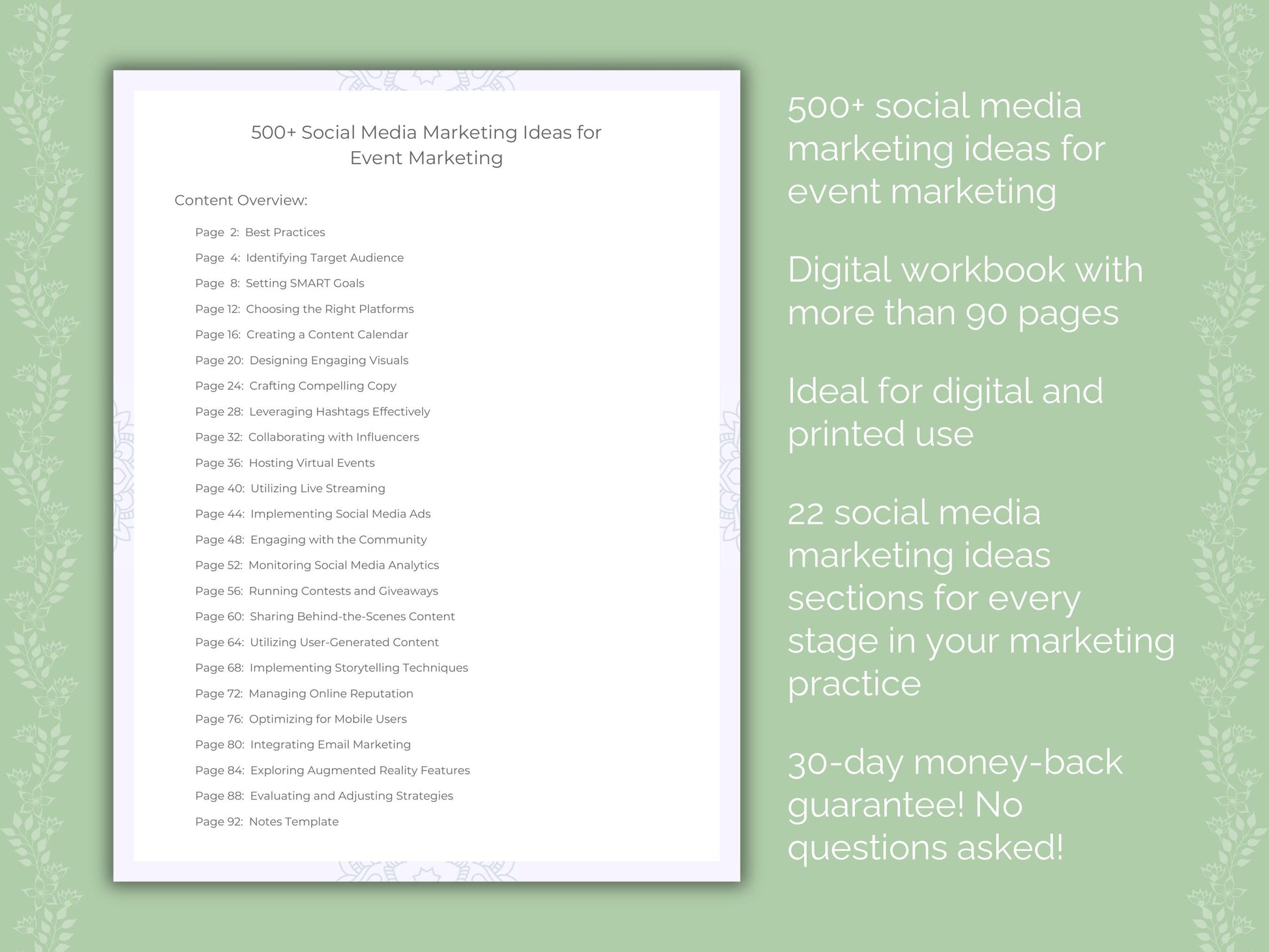 Event Marketing Workbook