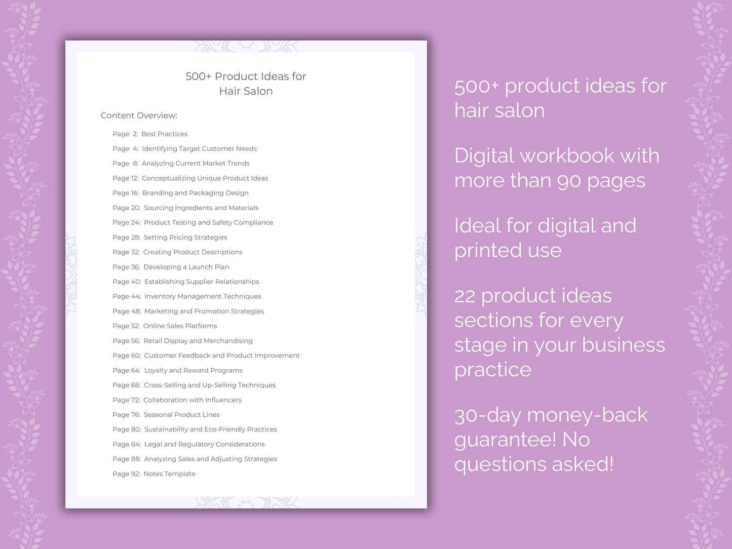 Hair Salon Business Resource