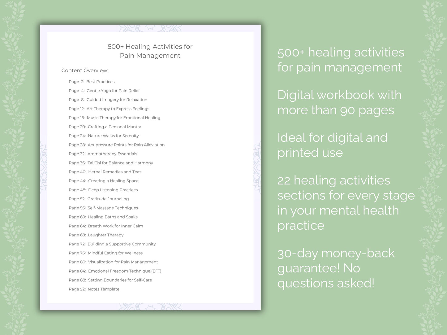 Pain Management Mental Health