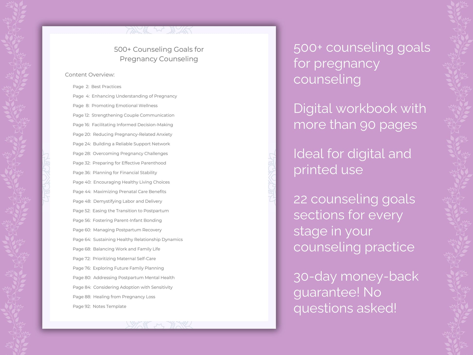 Pregnancy Counseling Resource