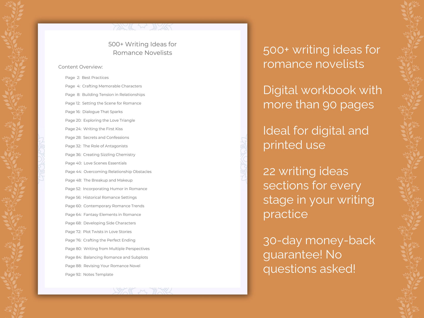 Romance Novelists Writing Resource