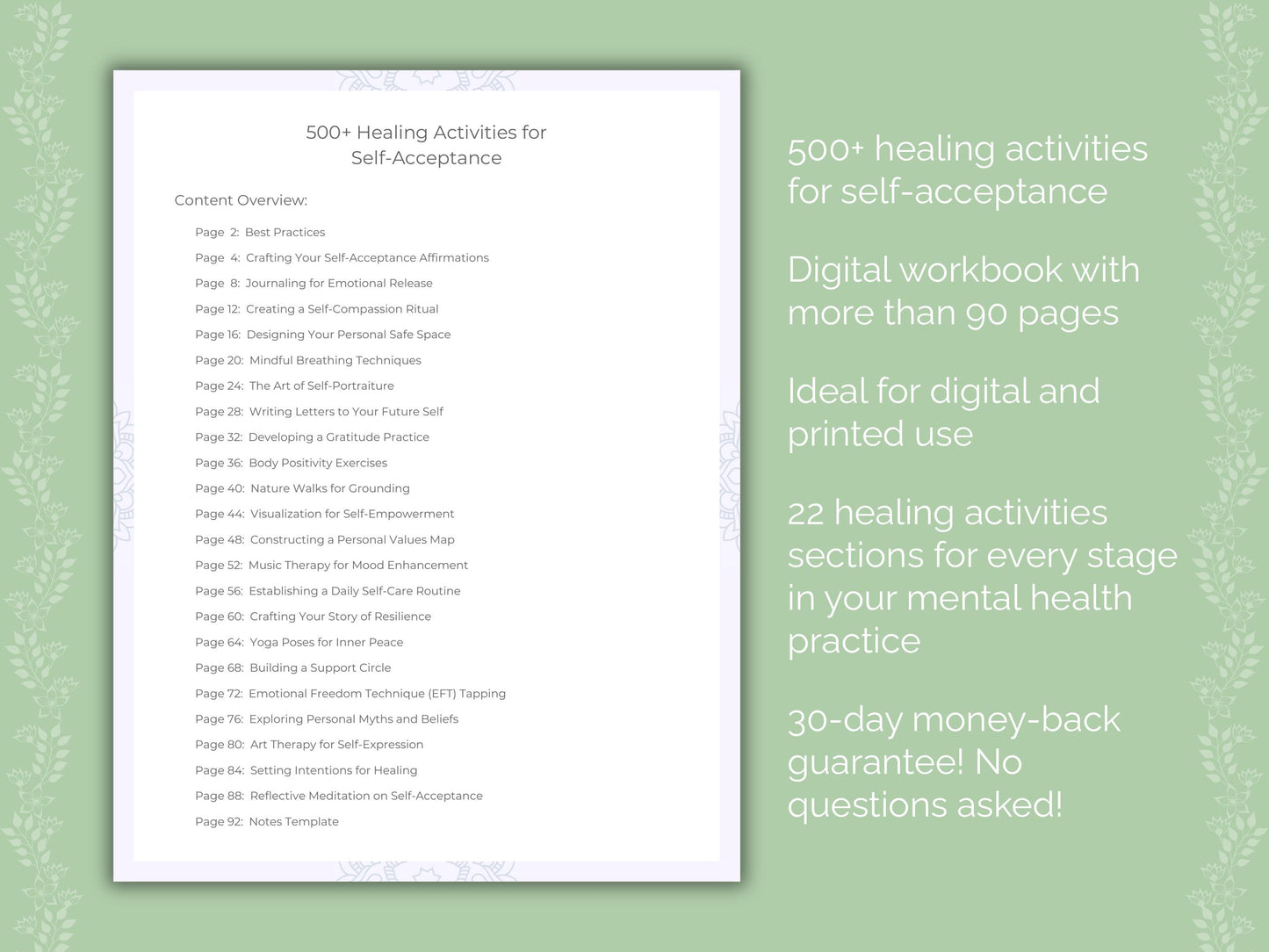 Self-Acceptance Mental Health
