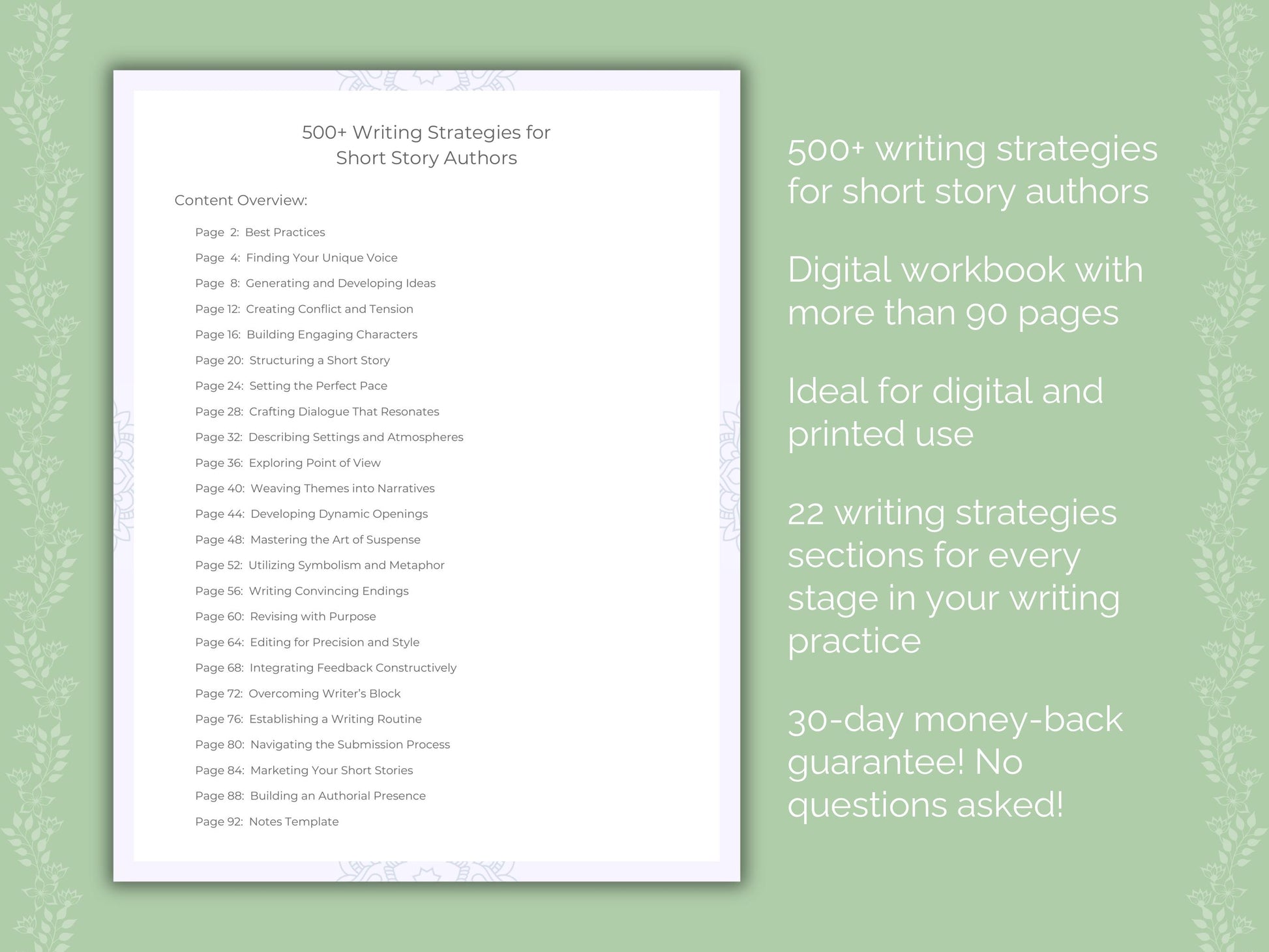 Short Story Authors Writing Strategies