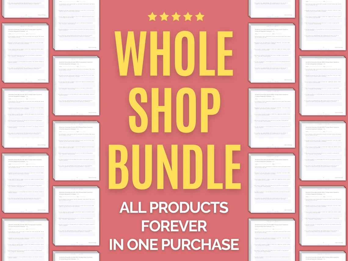 WHOLE SHOP BUNDLE – All Our Products Forever In One Purchase